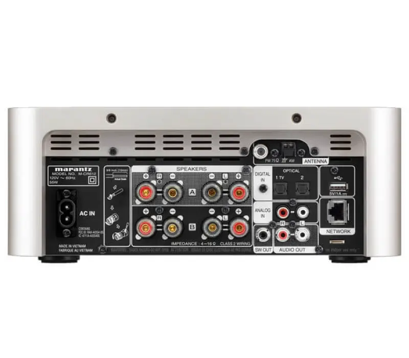 MARANTZ Стерео мини ресивер MCR612 СЕРЕБРО, Kinodrive.kz &mdash; фото 5