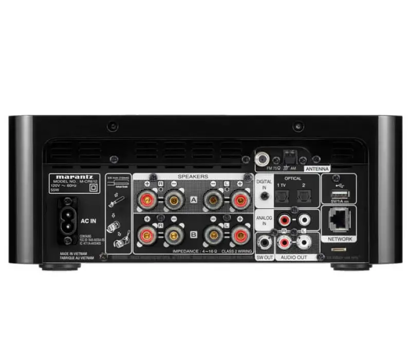 MARANTZ Стерео мини ресивер MCR612 ЧЕРНЫЙ, Kinodrive.kz &mdash; фото 5