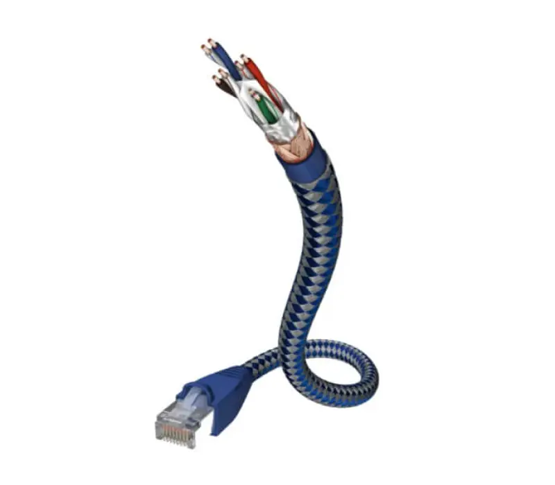 inakustik Кабель Premium Network Cable CAT6 RJ45  RJ45 5m EAN:4001985517764 - CLR, Kinodrive.kz
