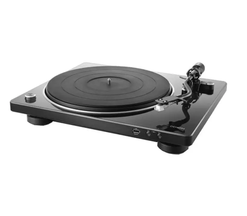 DENON Проигрыватель винила DP-450USB ЧЕРНЫЙ, Kinodrive.kz &mdash; фото 1