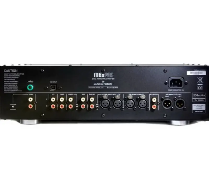 MUSICAL FIDELITY Предусилитель M6s Pre ЧЕРНЫЙ EAN:9120082386012, Kinodrive.kz &mdash; фото 6