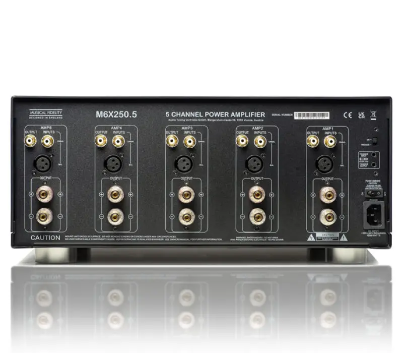 MUSICAL FIDELITY Усилитель M6x 250.5 ЧЕРНЫЙ EAN:9120122294925, Kinodrive.kz &mdash; фото 2