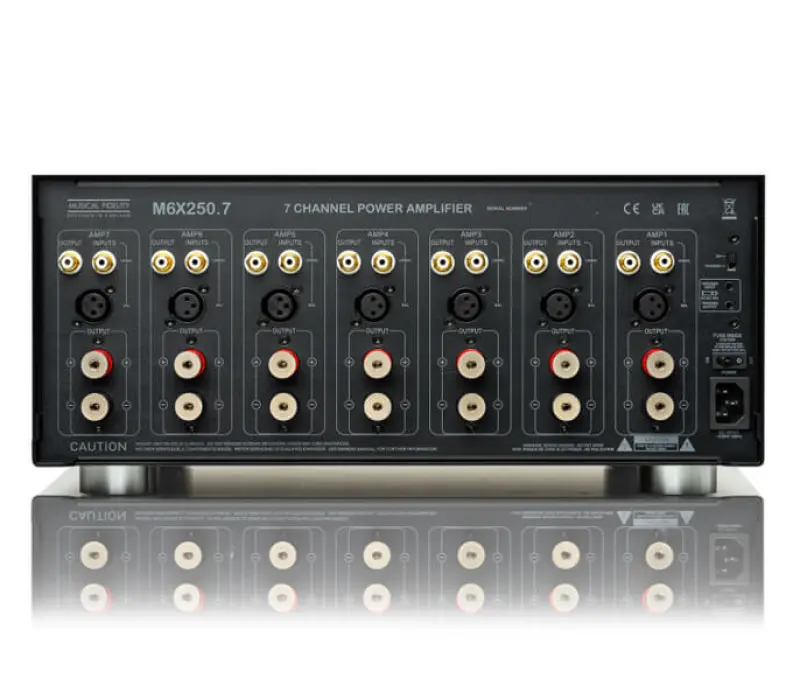 MUSICAL FIDELITY Усилитель M6x 250.7 ЧЕРНЫЙ EAN:9120122294901, Kinodrive.kz &mdash; фото 2
