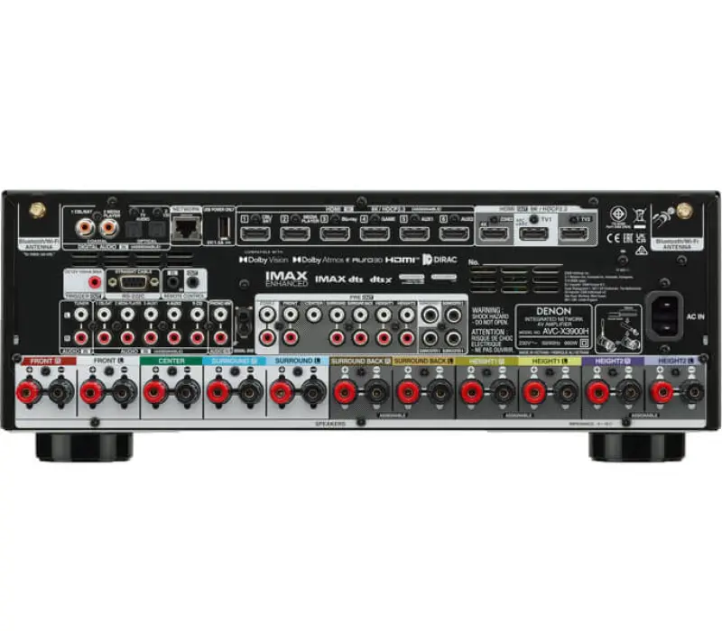 DENON AV-усилитель AVC-X3900H ЧЕРНЫЙ EAN:0747192148058, Kinodrive.kz &mdash; фото 3