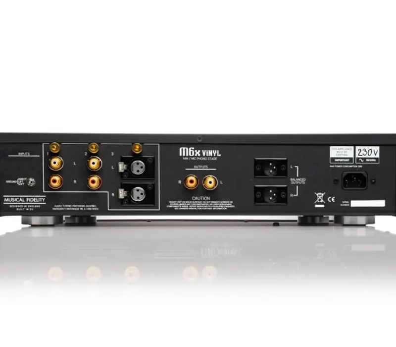 MUSICAL FIDELITY Фонокорректор M6x Vinyl ЧЕРНЫЙ EAN:9120097824608, Kinodrive.kz &mdash; фото 2