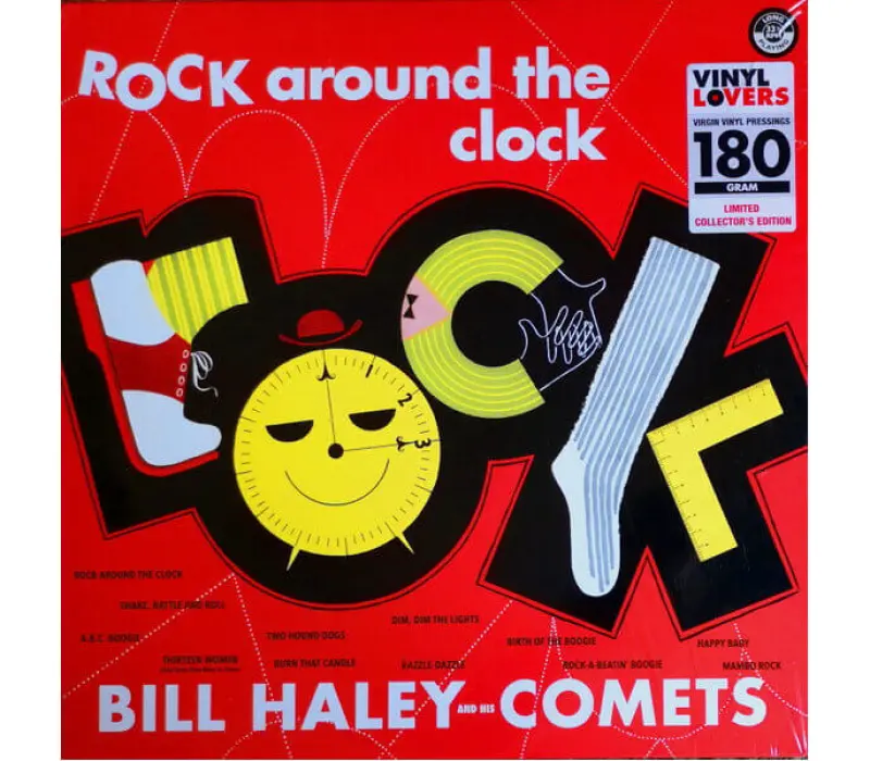 Виниловая пластинка Haley, Bill&His Comets: Rock Around The Clock + 2BonusTracks EAN:8436544170343, Kinodrive.kz &mdash; фото 1