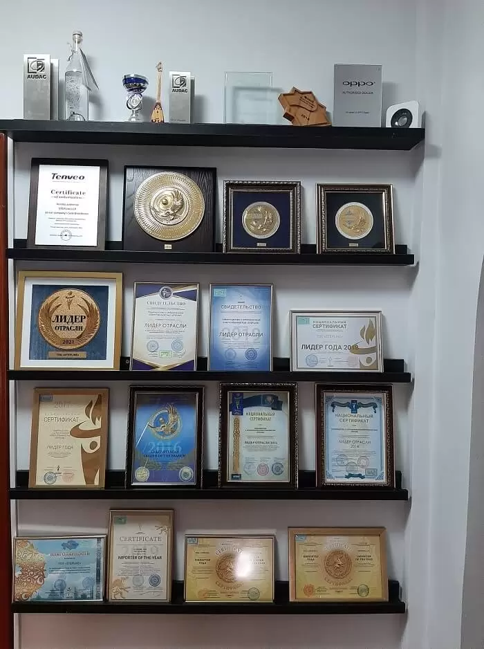 Вот уже 8-й год подряд, начиная с 2014г., ТОО STEPLine — лидер отрасли!