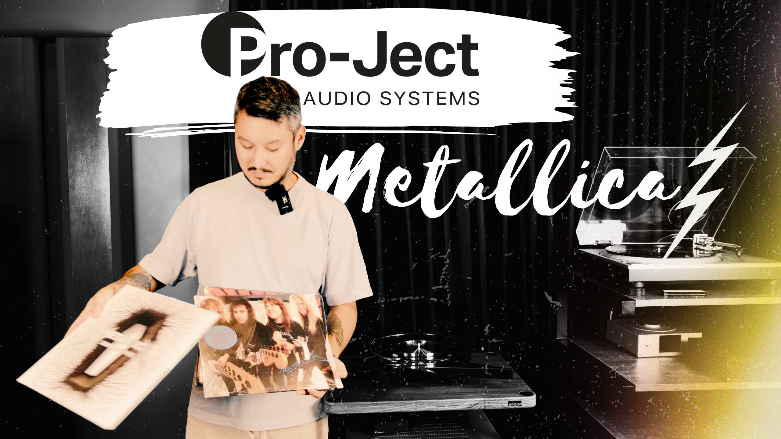 Проигрыватель Винила Metallica. Лимитированная версия от Pro-Ject