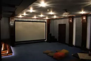 Optoma HD50 (хит продаж!) в частном кинозале в г. Алматы