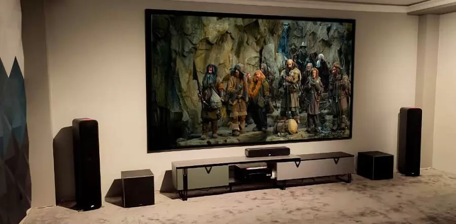 Polk Signature в базовой системе домашнего кинозала в Алматы