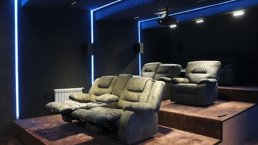 Домашний кинозал Polk и JVC