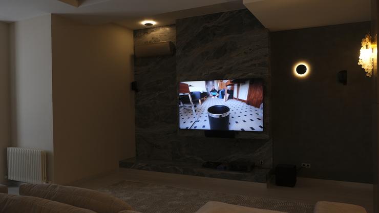 Домашний Кинозал 5.1. на акустических системах BOWERS & WILKINS, KEF, DEFINITIVE TECHNOLOGY и AV-ресивере MARANTZ