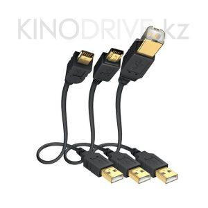 Кабель Inakustik Premium High Speed USB 2.0A B 3