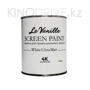 Проекционная краска Le Vanille Screen White Ultra Matt 1л