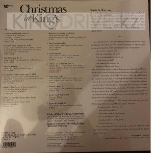 Виниловая пластинка KING S COLLEGE CHOIR CAMBRIDGE: CHRISTMAS AT KING S