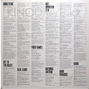 Виниловая пластинка LANA DEL REY / BORN TO DIE