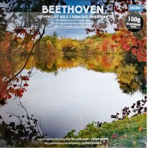 Виниловая пластинка Ludwig van Beethoven – SYMPHONY NO 5 / EGMONT OVERTURE