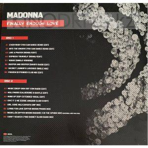 Виниловая пластинка Madonna - Finally Enough Love: Warner