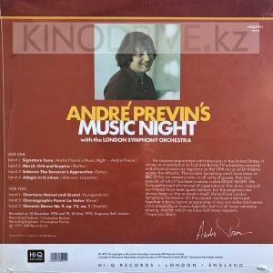 Виниловая пластинка PREVIN ANDRE - LONDON SYMPHONY ORCHESTRA - Music Night