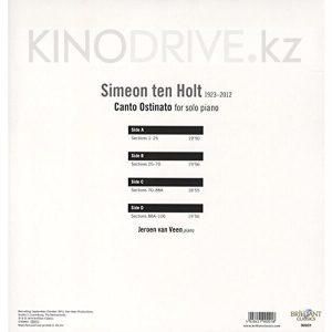 Виниловая пластинка TEN HOL SIMEON - VAN VEEN JEROEN - Canto Ostinato For Solo Piano