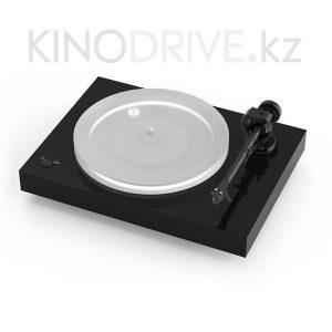 Виниловый проигрыватель Pro-Ject X2 2M Silver Черный лак